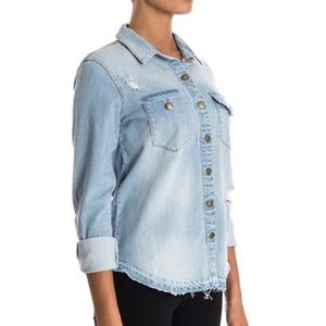 Current Elliot denim shirt